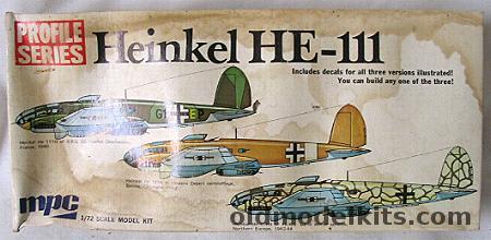 MPC 1/72 Heinkel 111 H - Profile Series plastic model kit